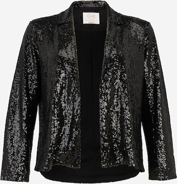 juoda Guido Maria Kretschmer Curvy Švarkas 'Daphne': priekis