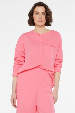 SENSES.THE LABEL Blouse in Pink: front