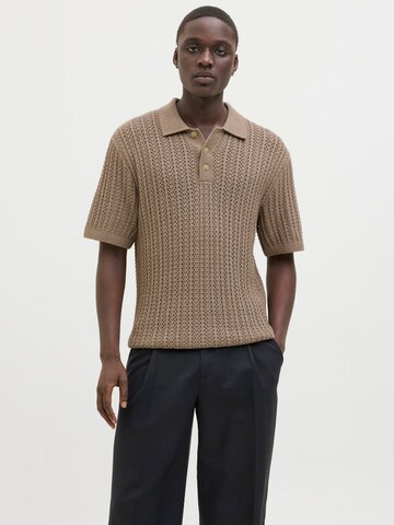 Pulover 'JPRJoel' de la JACK & JONES pe gri: față