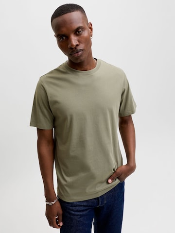 Coupe slim T-Shirt JACK & JONES en vert