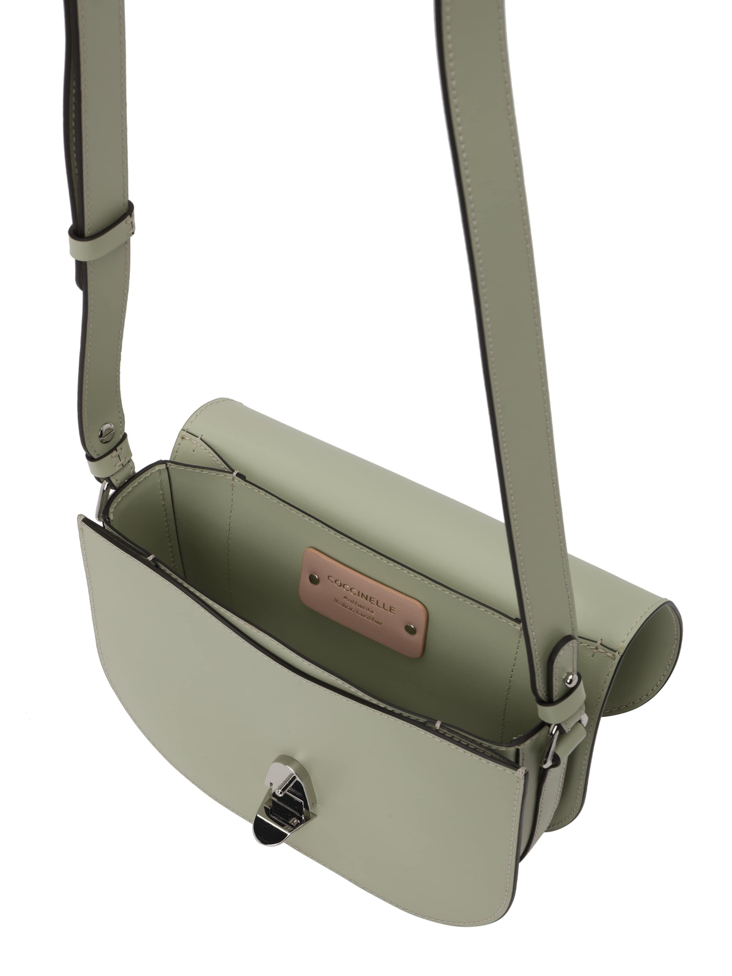 Coccinelle - Mala de ombro 'DEW' em verde: topo