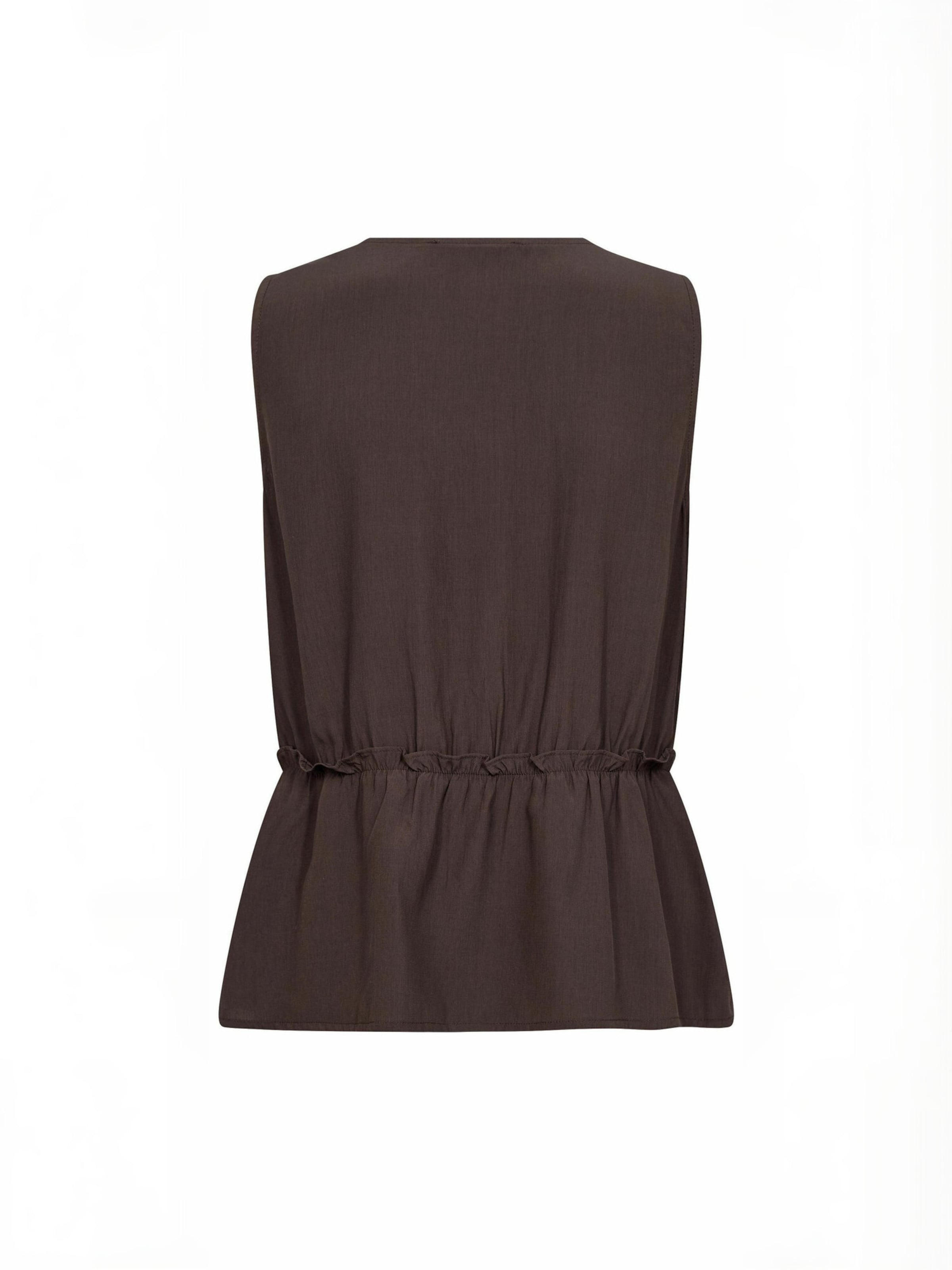 Top ' SurnnyCC ' de la co'couture pe maro