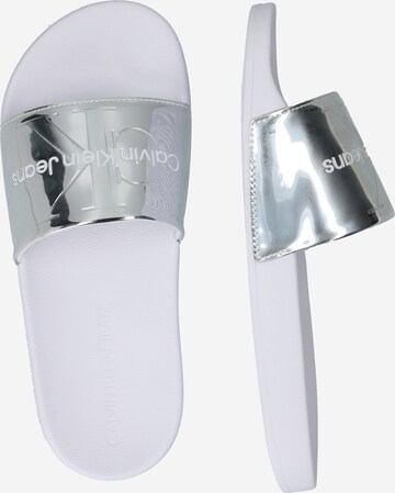 Calvin Klein JeansNatikače s potpeticom - srebro boja