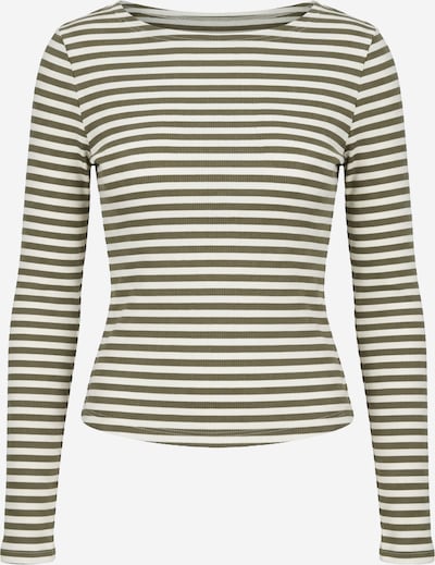 Marškinėliai 'Cleo' iš studioselect, spalva – alyvuogių spalva / balta, Prekių apžvalga