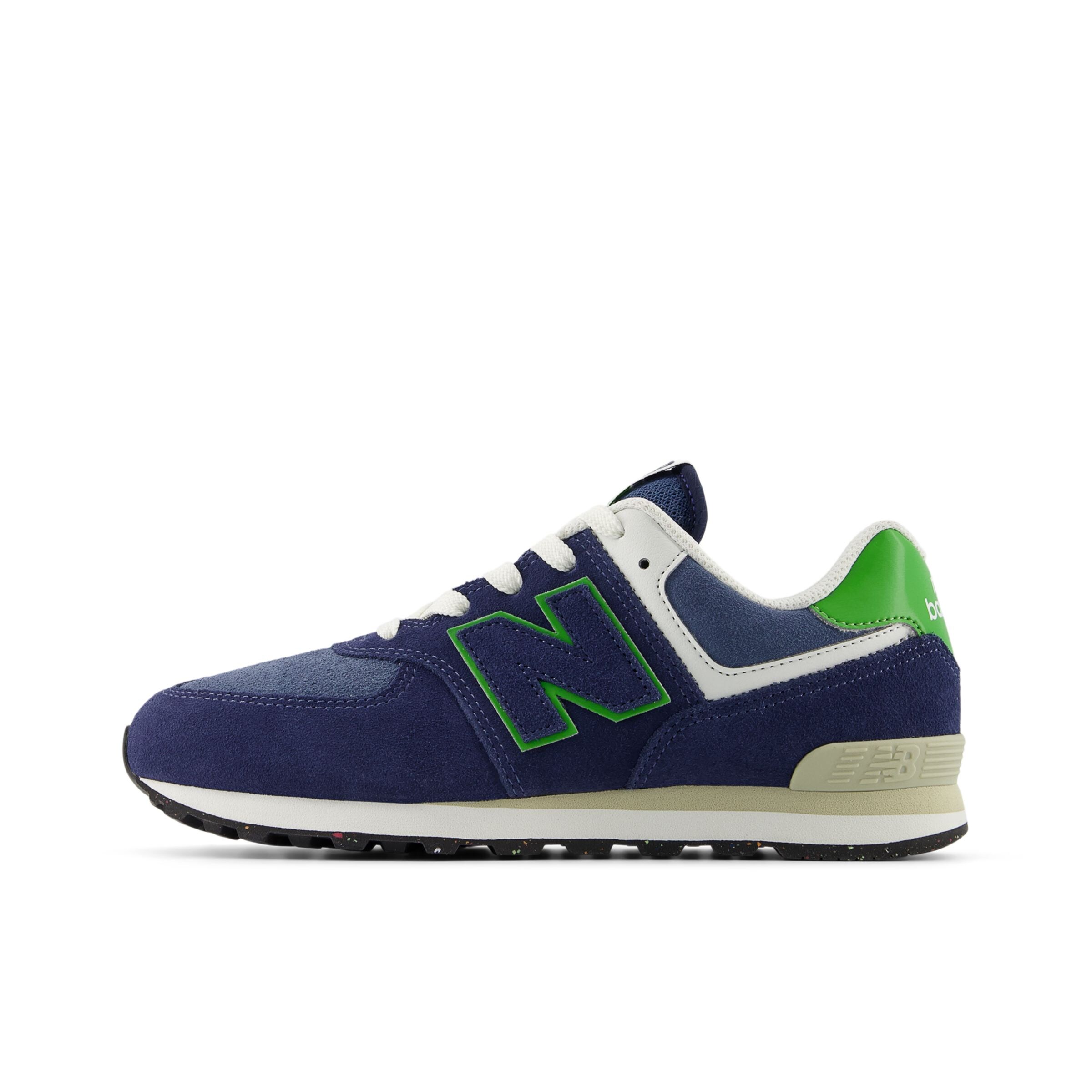 Baskets '574' new balance en bleu : devant