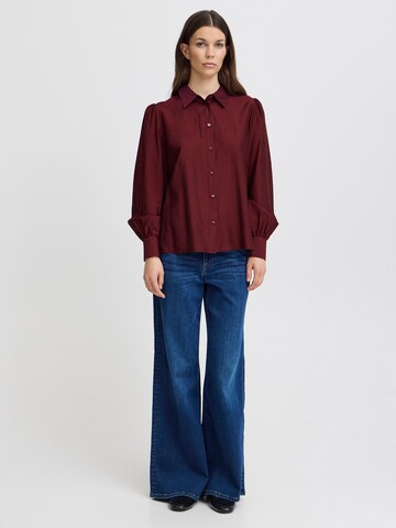 Camicia da donna 'IH KARLANI' di ICHI in rosso
