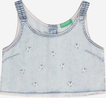 UNITED COLORS OF BENETTON Top in Blue: front