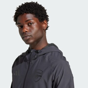 Vestes d’entraînement 'Arsenal Tiro 25 Competition Vis Tech Travel ' ADIDAS PERFORMANCE en gris