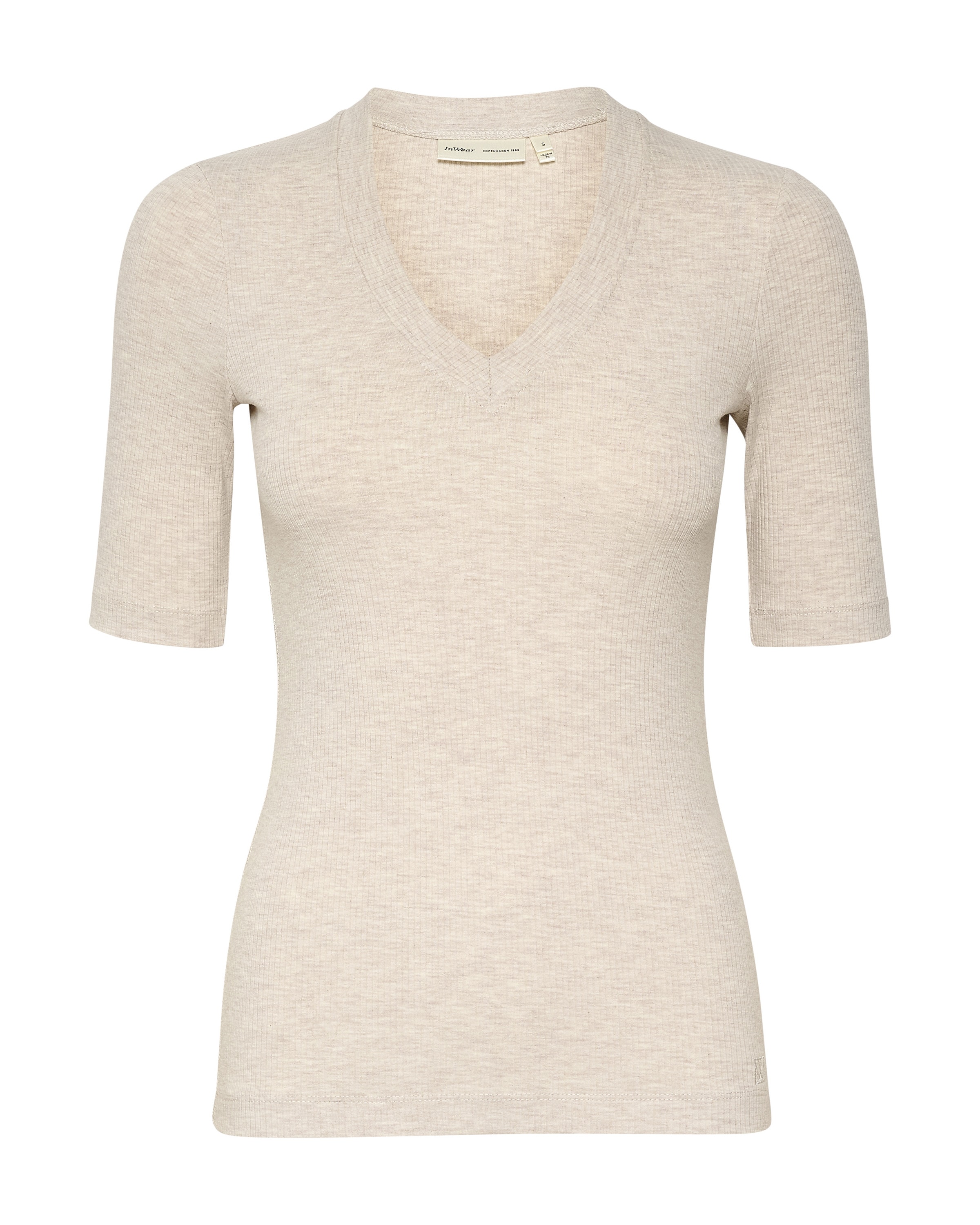 T-shirt InWear en beige : devant