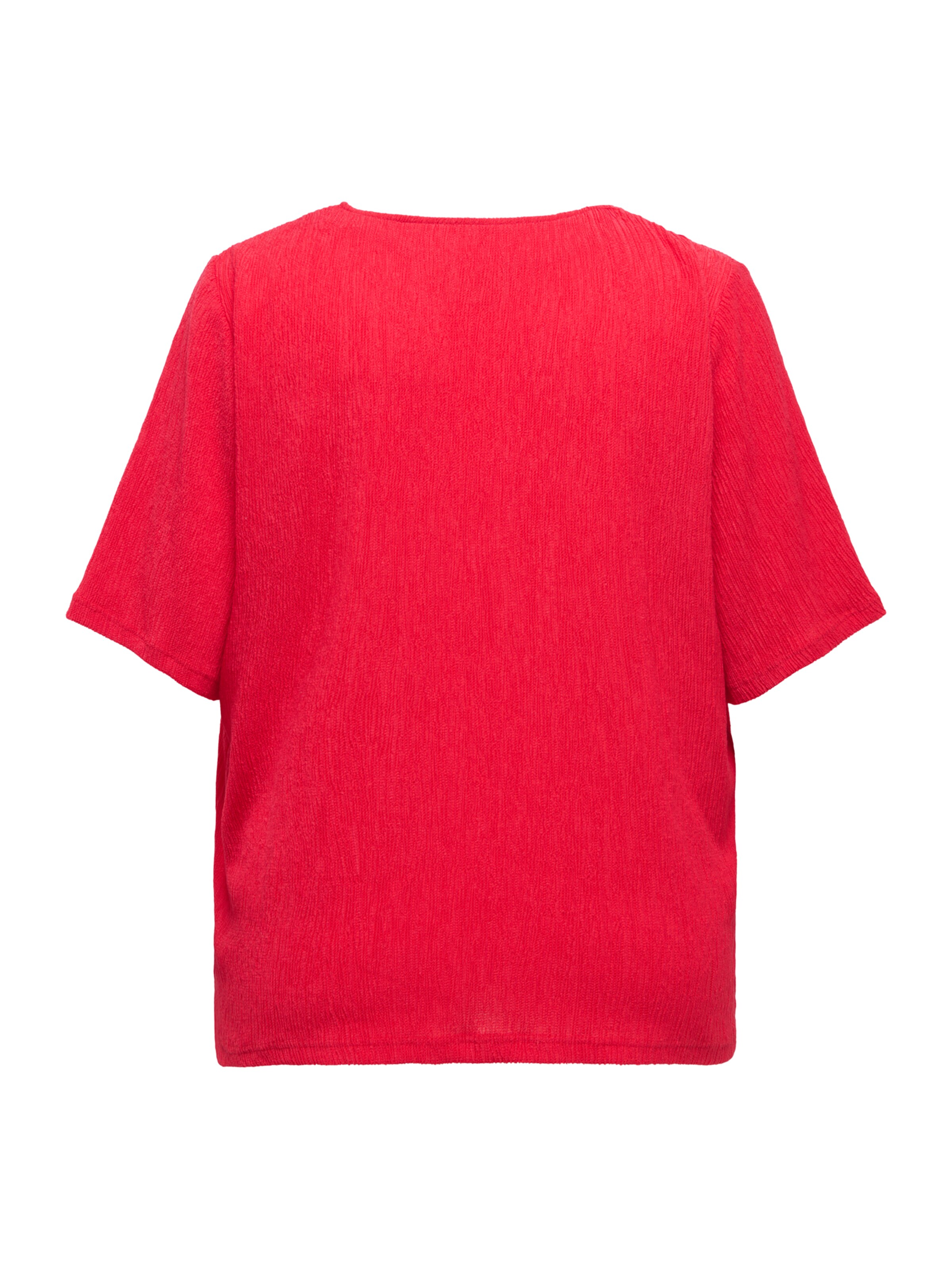 Tricou 'CARANNA' de la ONLY Carmakoma pe roșu