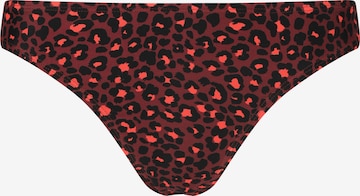 Cruz Bikinihose 'Aprilia' in Rot: Vorderseite