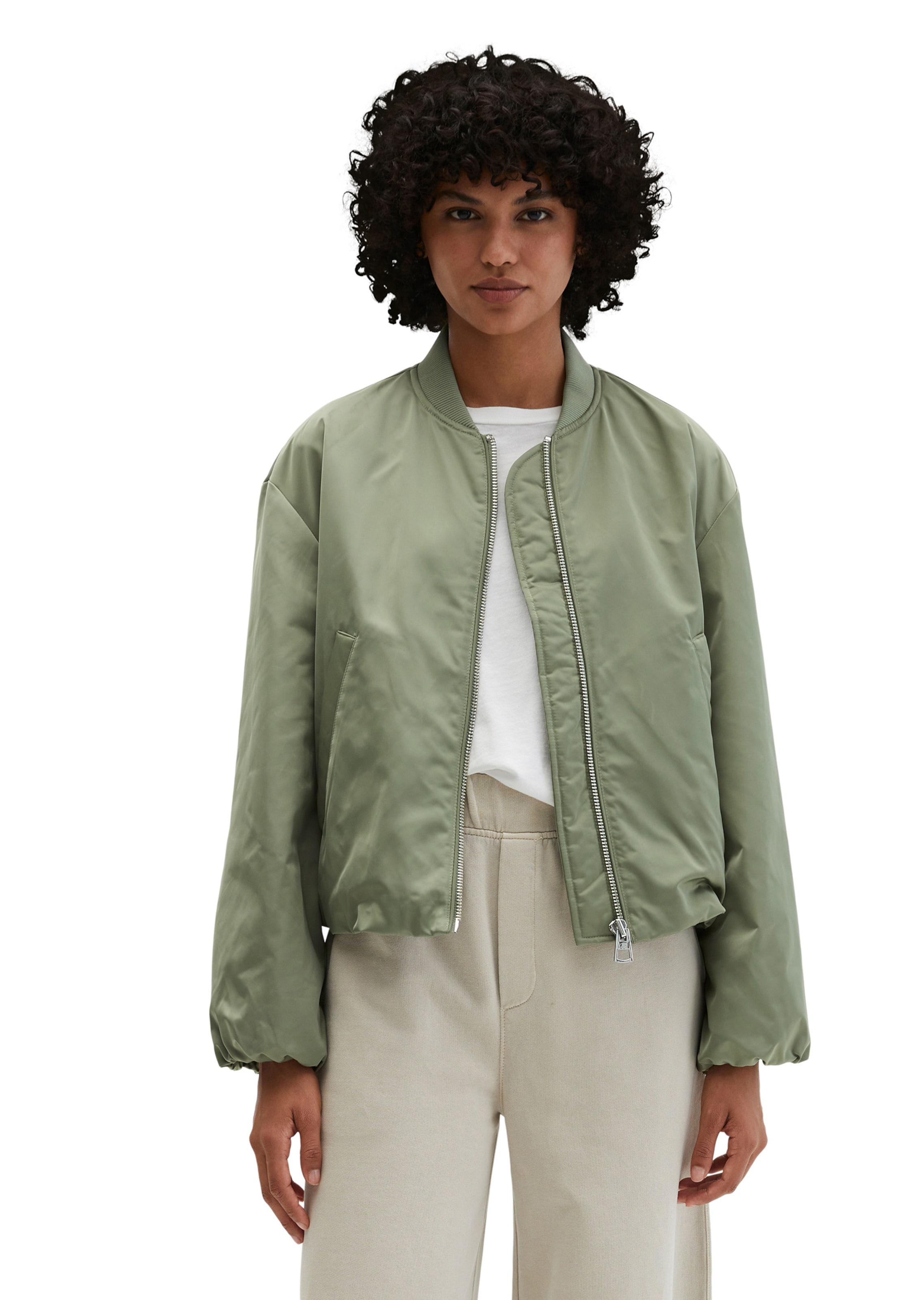 Marc O'Polo Jacke in Grau: Vorderseite