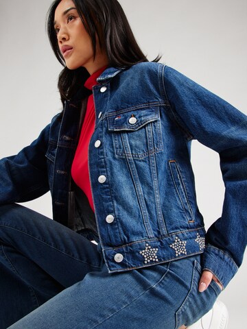 Tommy Jeans - Casaco meia-estação em azul