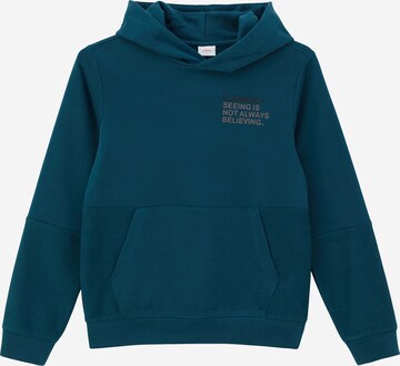 s.Oliver Sweatshirt in Blauw: voorkant