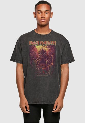 Merchcode Shirt 'Iron Maiden - Mummy' in Grey: front