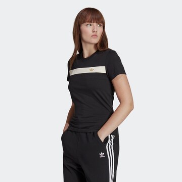 Maglietta 'Ski Chic' di ADIDAS ORIGINALS in nero: frontale