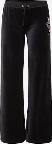 Regular Pantalon 'WRAP YOU UP' Juicy Couture en noir : devant