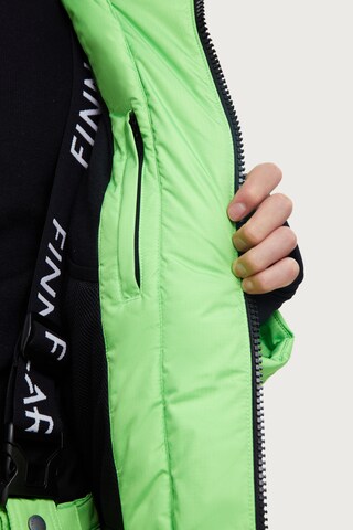 Finn Flare Winterparka 'World' in Groen