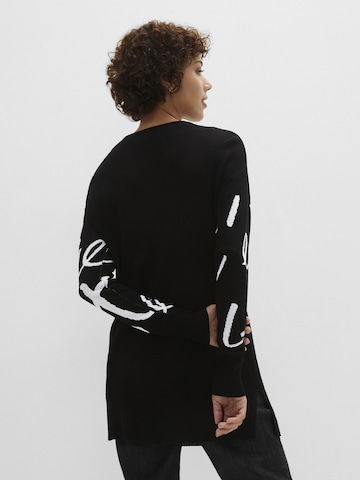 bonprix Pullover in Schwarz