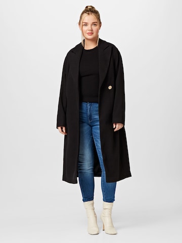 Dorothy Perkins Curve Ανοιξιάτικο και φθινοπωρινό παλτό σε μαύρο