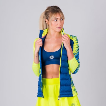 BIDI BADU Athletic Jacket 'Lee Tech' in Yellow: front