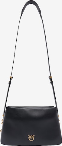 PINKO Skuldertaske 'TRIPLET MINI VITELLO MORBIDO 105883 A0QO' i sort: forside