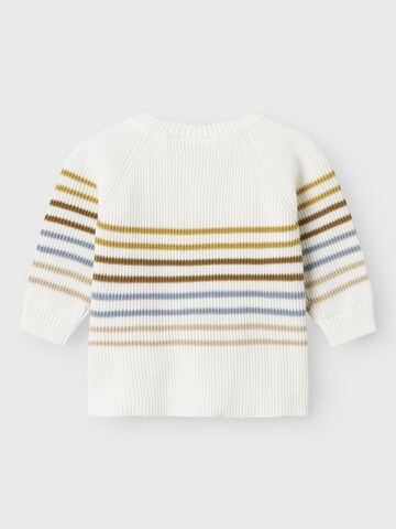 NAME IT Knit cardigan in White