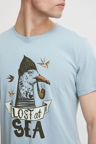 BLEND - Camiseta 'Pirot' en azul