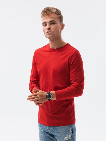 Ombre Shirt 'L138' in Rood