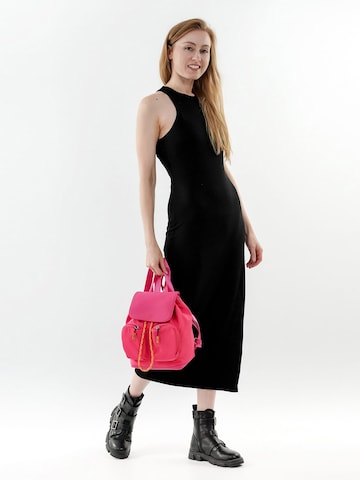 Emily & Noah Backpack ' E&N Beatrice ' in Pink: front