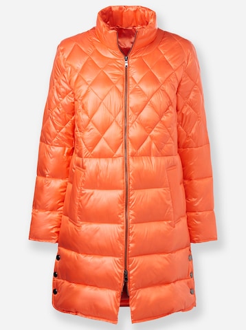 Manteau mi-saison heine en orange