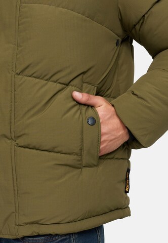 Veste d’hiver 'INLaurits' INDICODE JEANS en vert