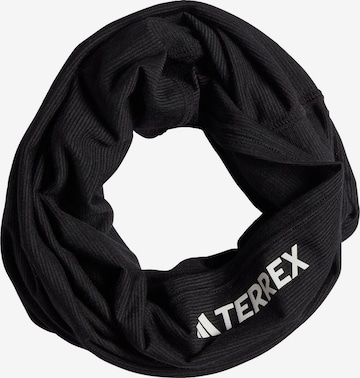 ADIDAS TERREX Sportsjaal 'Merino Neck Gaiter' in Zwart: voorkant
