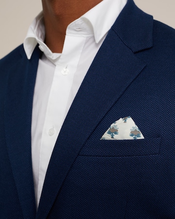 WE Fashion Slim fit Business-colbert in Blauw