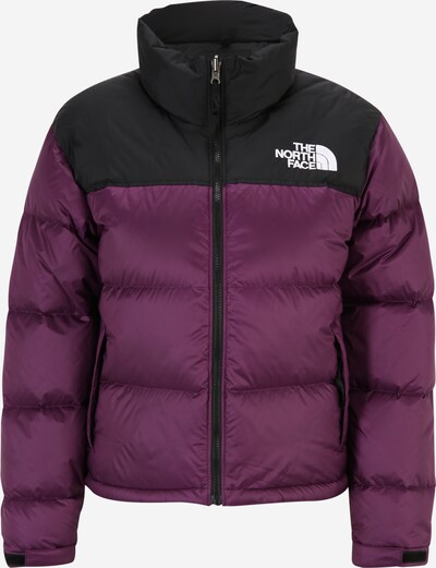 THE NORTH FACE Jacke '1996 Retro Nuptse' in beere / schwarz / weiß, Produktansicht