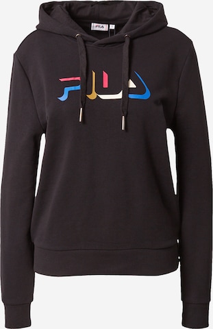 FILA Sweatshirt 'Bertiogo' in Zwart: voorkant