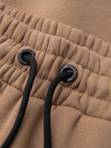 Ombre Tapered Cargobroek in Beige