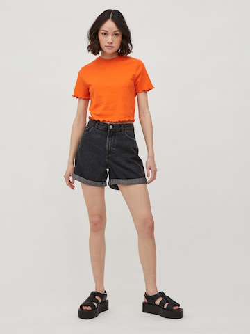 VILA - Camiseta en naranja
