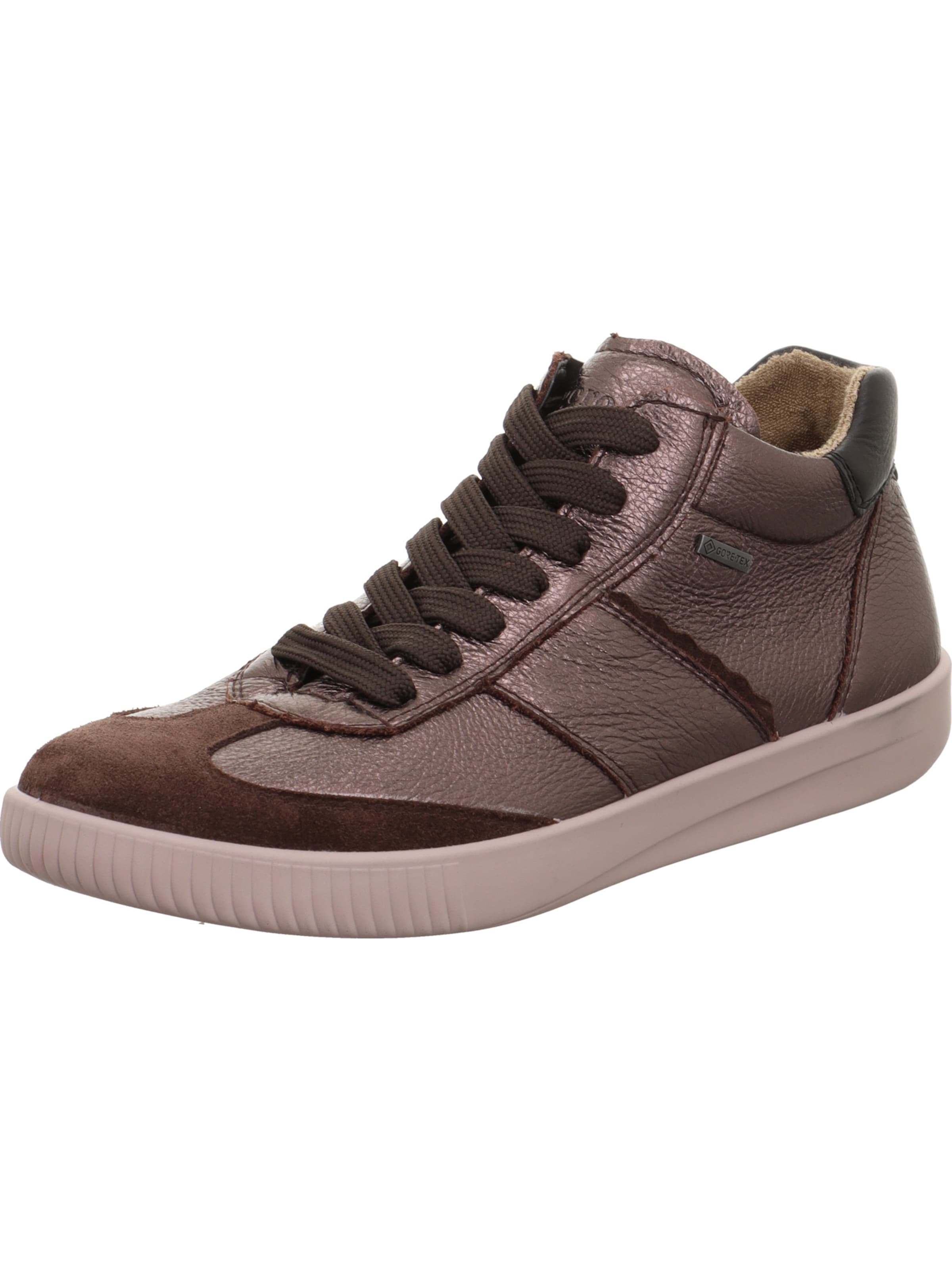 Legero High-Top Sneakers 'SILENCE' in Brown: front