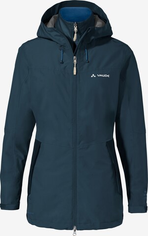 VAUDE Outdoor Jacket 'Valsorda' in Blue: front