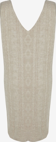 Rochie tricotat de la Trendyol pe gri: față