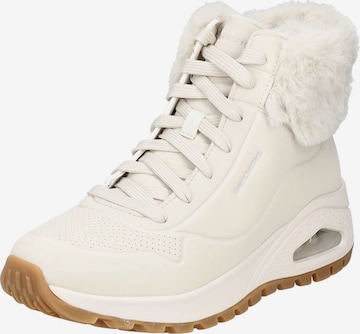 Stivaletto stringato di SKECHERS in bianco: frontale