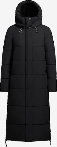 khujo Зимно палто ' LAMBA ' в черно: отпред