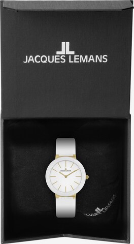 Jacques Lemans Analog Watch in White