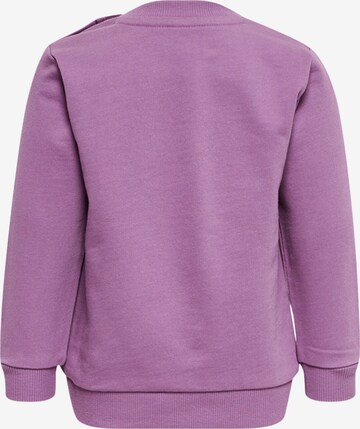 Hummel Athletic Sweatshirt in Purple