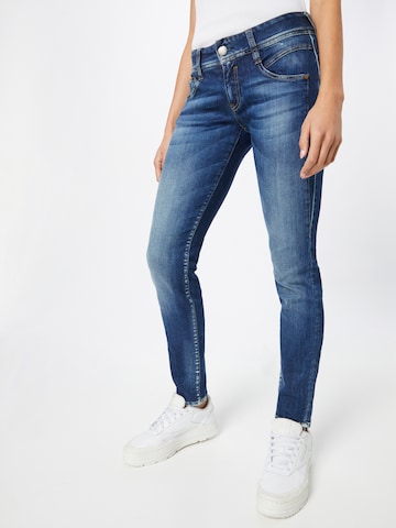 Herrlicher Slimfit Jeans 'Gila' in Blauw: voorkant