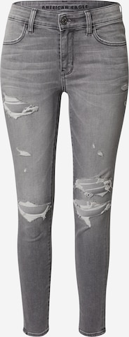 American Eagle Skinny Jeans in Grau: predná strana