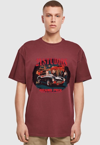 2Y Studios Shirt 'WORLD CHAMPIONSHIP' in Red: front