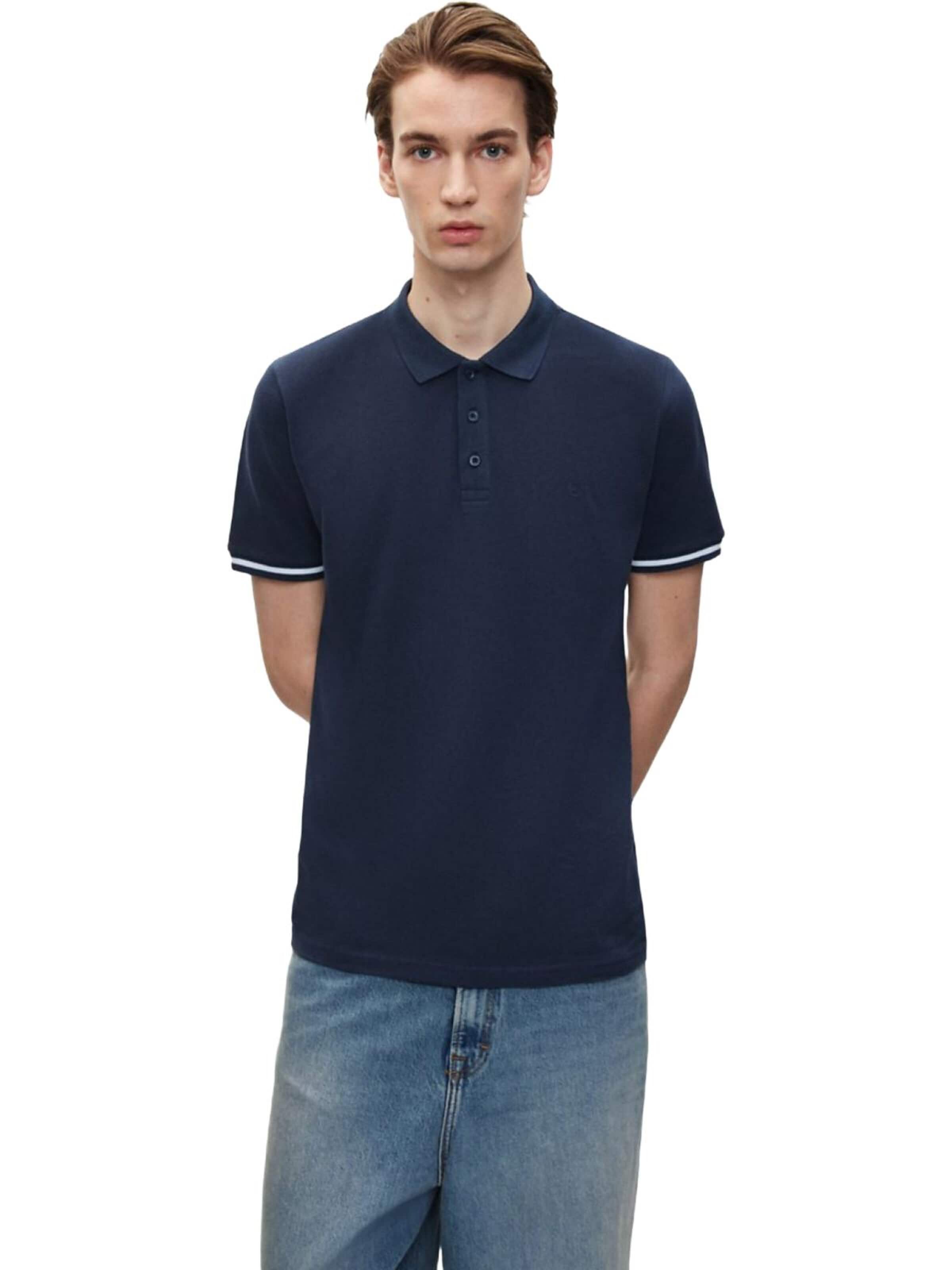LTB Jeans Shirt 'LTB Jeans Herren-Polohemd mit Knöpfen' in Blue: front