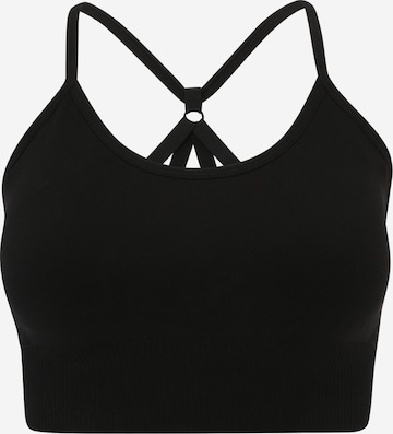 Bustier Soutien-gorge de sport 'Maidon' ENDURANCE en noir : devant